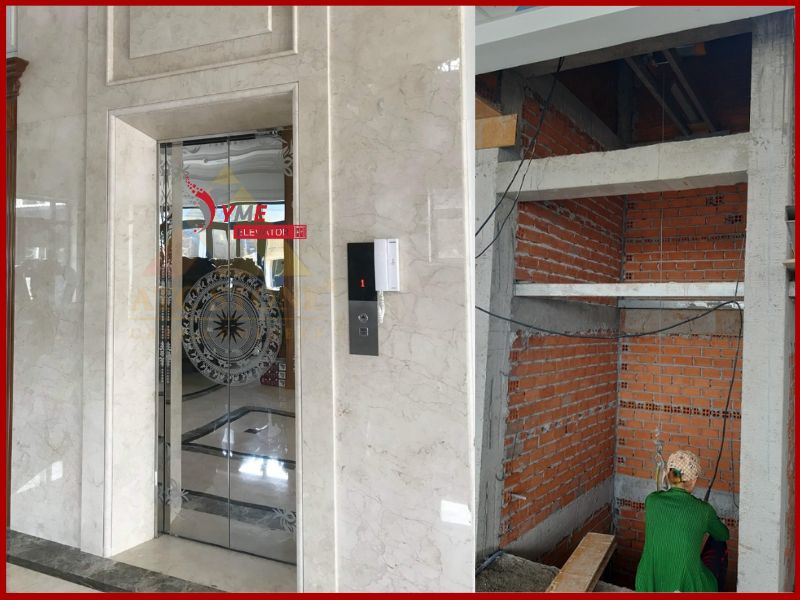 Thang Máy Khung Bê Tông