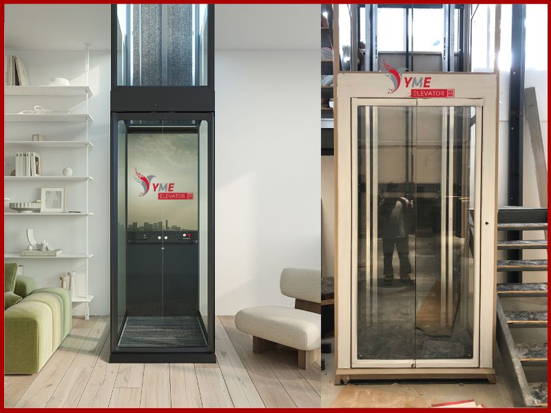 Thang Máy Cáp Dẹt 650KG