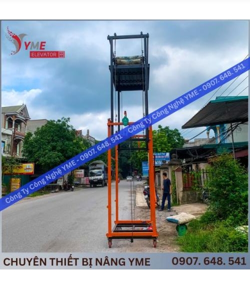 Giàn Giáo Điện Gấp Gọn Cao 4 Mét - Tải 450Kg