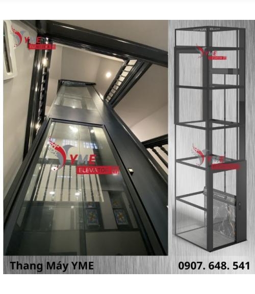 thang máy mini không cần hố pit
