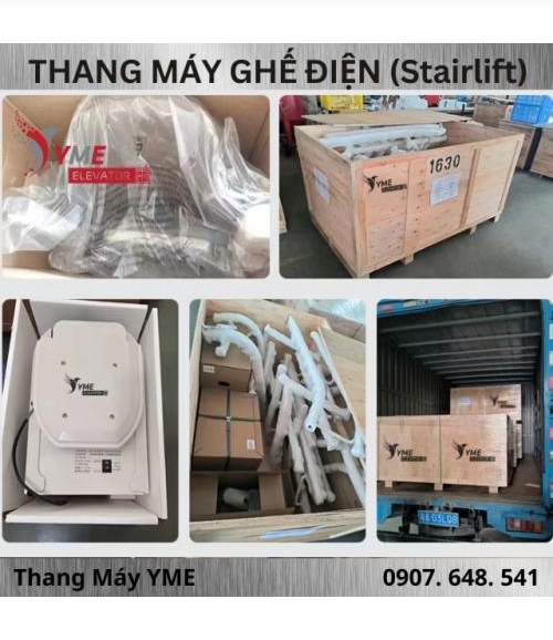 Thang Máy Ghế Điện Cho Người Già 2 Tầng
