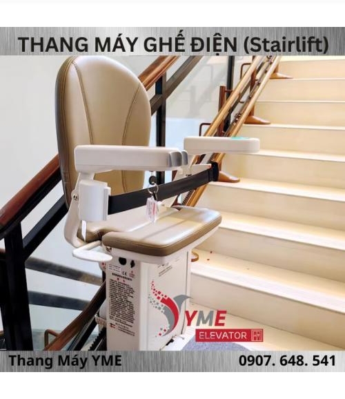 Thang Máy Ghế Điện Cho Người Già 160Kg